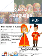 Russian Lesson