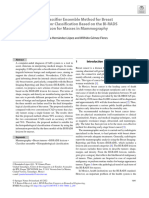 2020-A Classifier Ensemble Method For Breast Tumor Classification Based On The BI-RADS Lexicon For Masses in Mammography