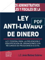 Aspectos Administrativos, Contables y Fiscales de La Ley Antilavado de Dinero