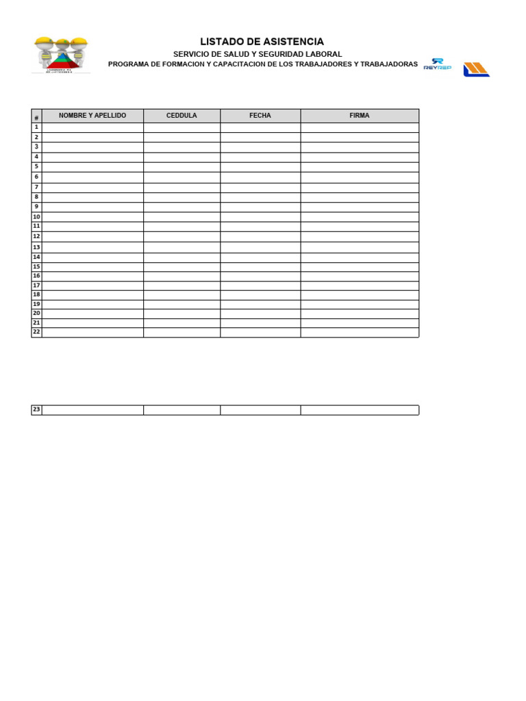 Asistencia reyrepleader pdf