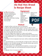 The Little Red Hen Bread Rolls Recipe Sheet Ver 3