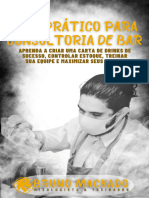 Guia Prático para Consultoria de Bar - Aprenda A Criar Uma Carta de Drinks de Sucesso, Controlar Estoque, Treinar Sua Equipe e Maximizar Seus Lucros