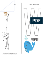 Whale Printable Activities For Kids