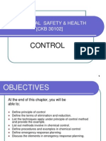 C3 - Industrial Safety and Health July 2011 Control 60