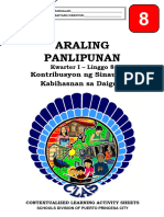 CLAS8 - Kontribusyon NG Sinaunang Kabihasnan Sa Daigdig - V3