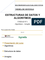 EDA 01 Introduccion Estructuras y Algortimos