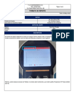 Reporte SENSOR TLS100