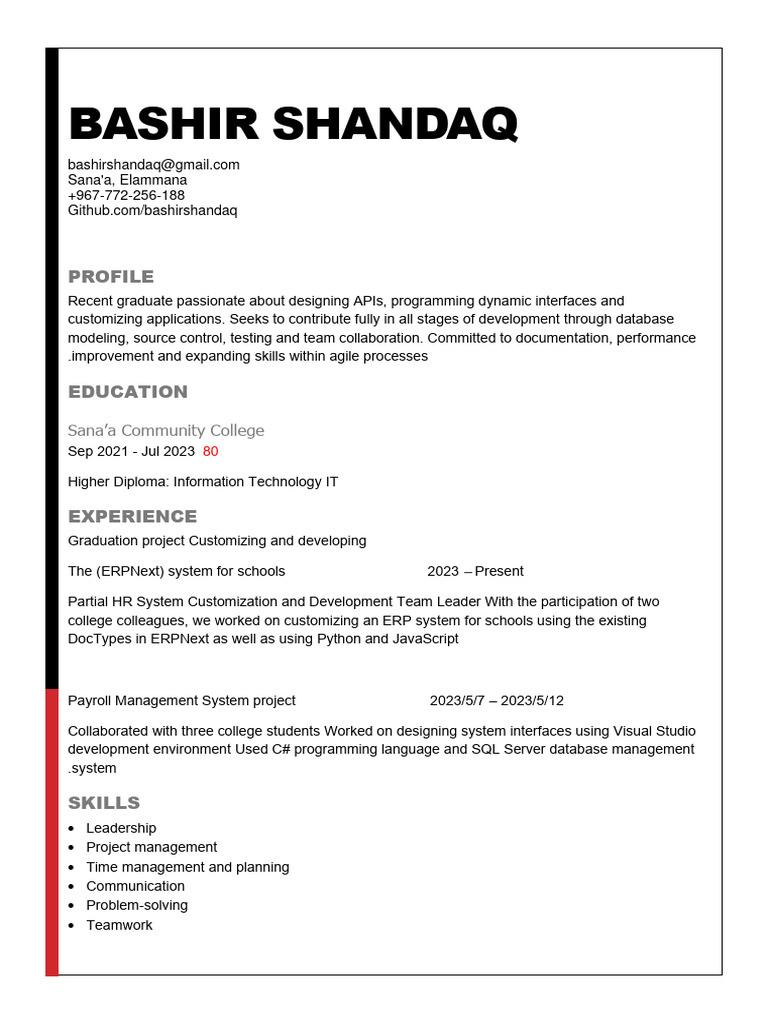 Bashir Shandaq | PDF | Computers