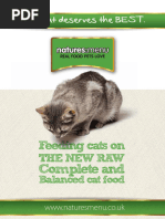 Feeding Cats On A Raw Diet