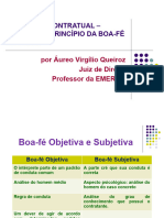 Princípio Da Boa-Fé Objetiva No CDC