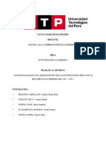 Acoso Escolar en Los Adolescentes de Las Instituciones Educativas Del Peru en El Periodo Del 2017 - 2021