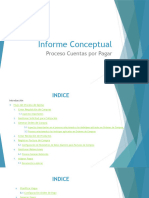 Informe Conceptual Proceso de CXP