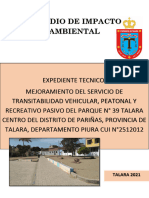 Mitigacion Ambiental Parque 39