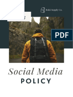 Social Media Policy Natalies
