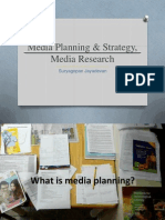 Media Planning, Strategy and Research