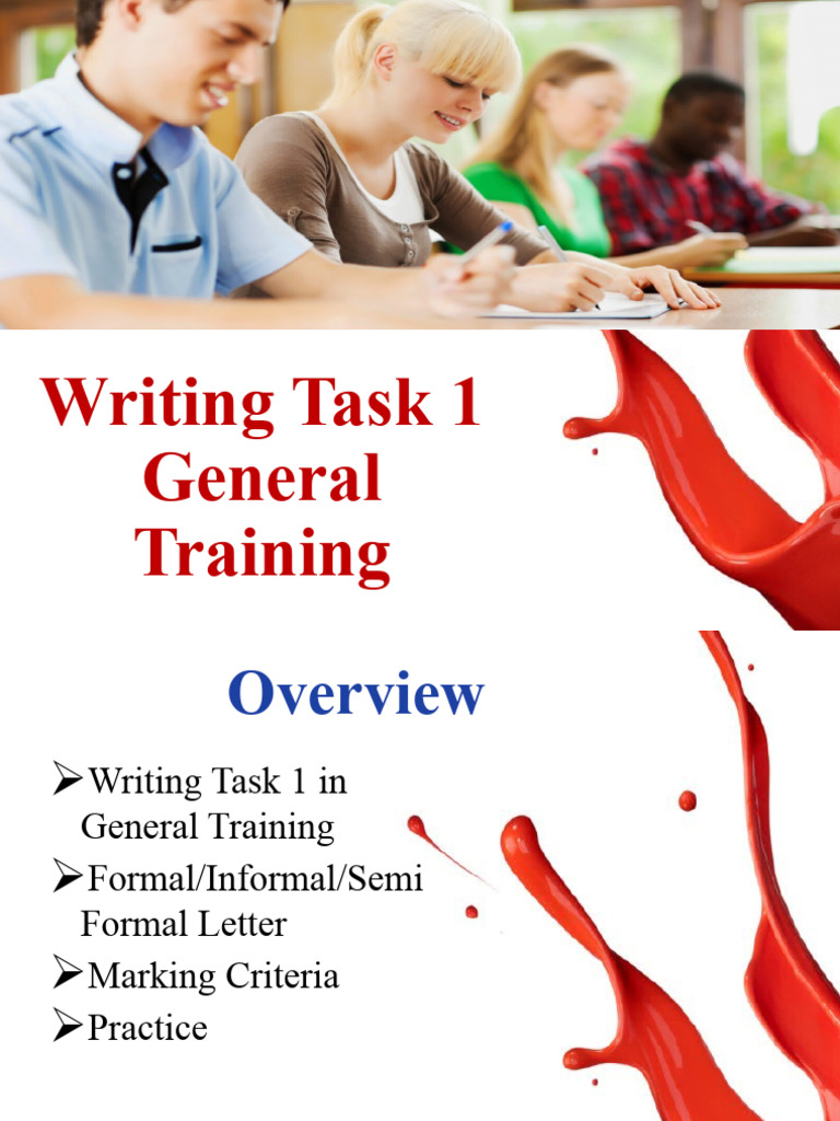 Writing Task 1 GT BY IRUM SHAHZADI IELTS TRAINER | PDF