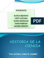 Historia de La Ciencia