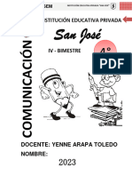 Comunicación Iv 4° 2023