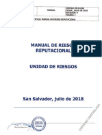 Manual de Riesgo Reputacional Julio 2018