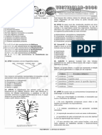 Biologia - Pré-Vestibular Impacto - Características Gerais Dos Invertebrados e Vertebrados - Exercícios