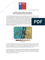 Comunicado Frente A Actividad Sísmica en Atacama 07-09-2023