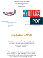 Performance Appraisal at UFLEX Ltd.