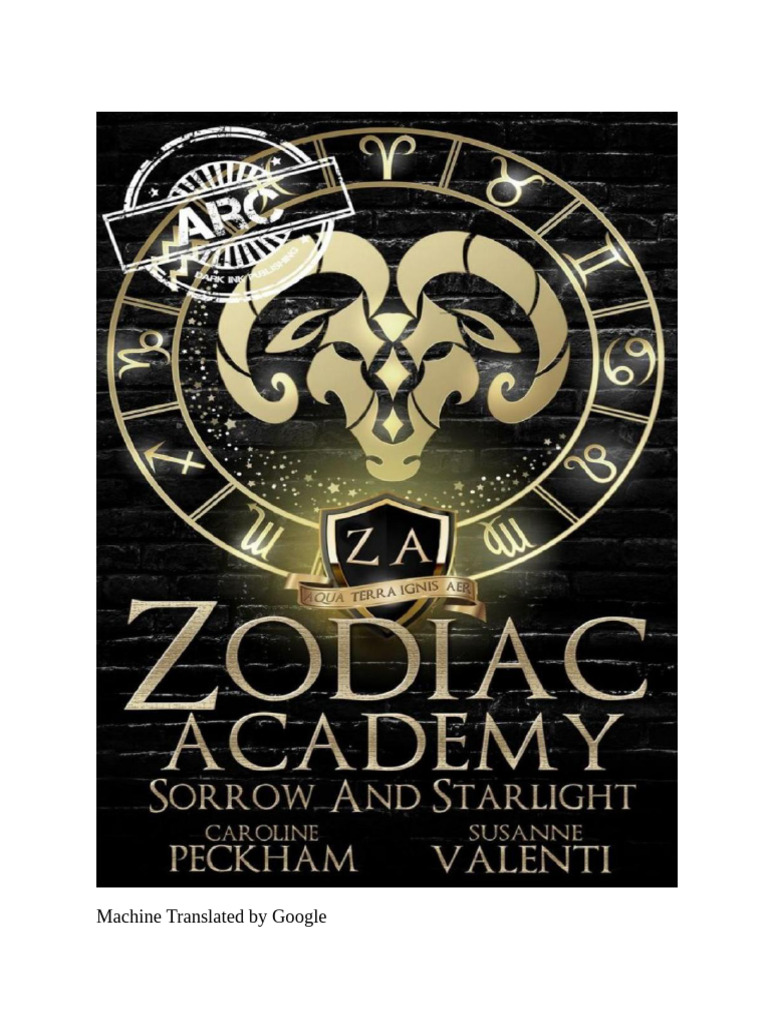 Zodiac Academy 8 Sorrow and Starlight PDF Amor Dor