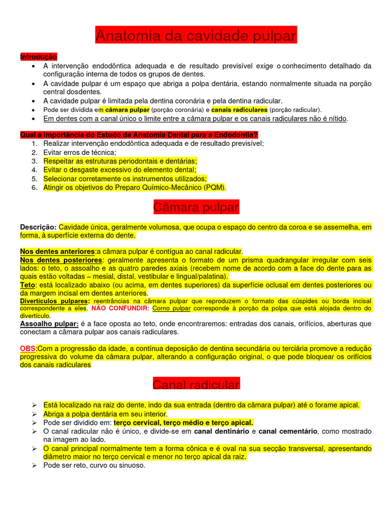 Apostila De Estudos Endo I Pdf