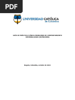 Guía de Practica Clinica Problemas de Comportamiento Internalizado (Depresion) Ajus