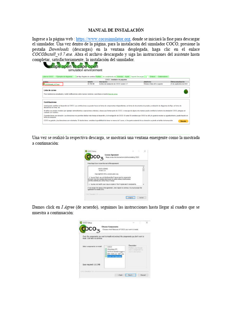 Manual de Instalación - Coco | PDF