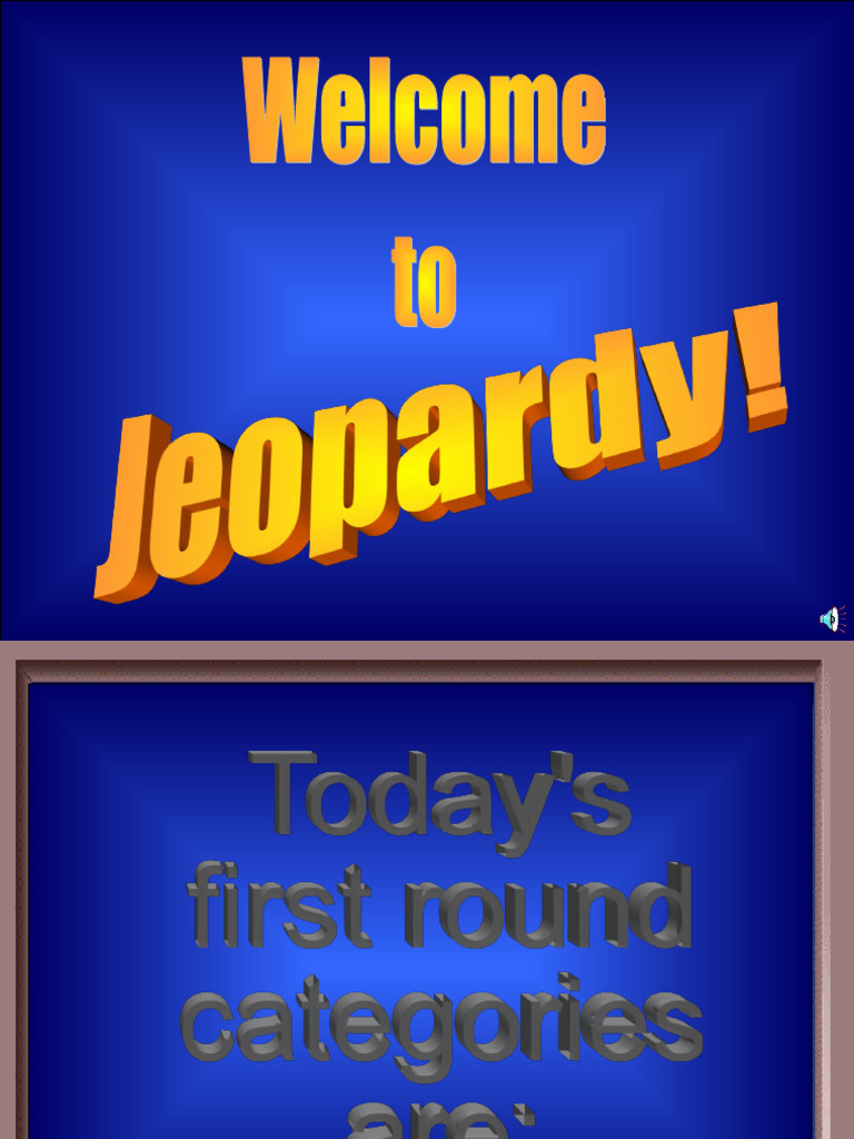 Grammar Jeopardy PDF