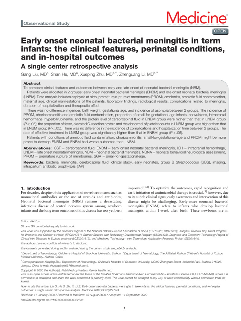 early-onset-neonatal-bacterial-meningitis-in-term-71-pdf-meningitis