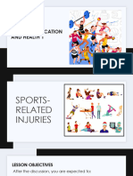 Pe1 Sports Related Injuries