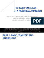 Review of Basic Vascular Ultrasound - A Practical Approach