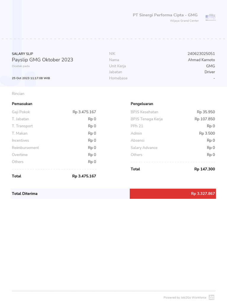Payslip ahmad karnoto pdf