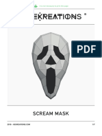 Hekreations Scream Mask