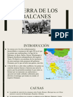 Guerra de Los Balcanes