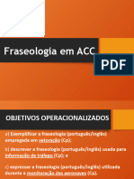 Aula de Fraseologia