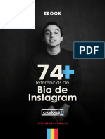 Ebook +74referencias Bio Instagram