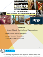 PDF Module 4 Art and Philosophy Imitationism and Representationism