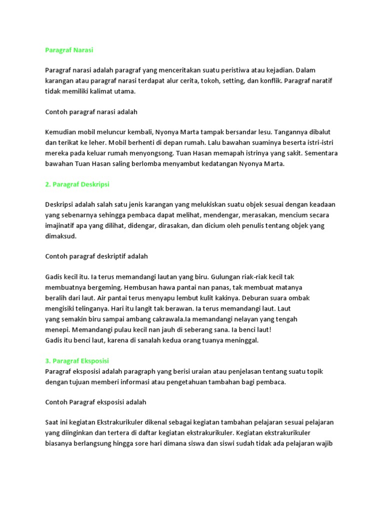 Paragraf Narasi