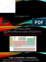 Tabla Periodica en La Actualidad Grado Septimo 2023