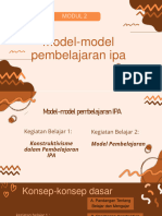 MATERI PAPARAN - MODUL2 - Model Model Pembelajaran IPA - Meilana Nurul Janah - pdgk4503