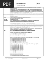 Corticosteroid Equivalency Chart | PDF