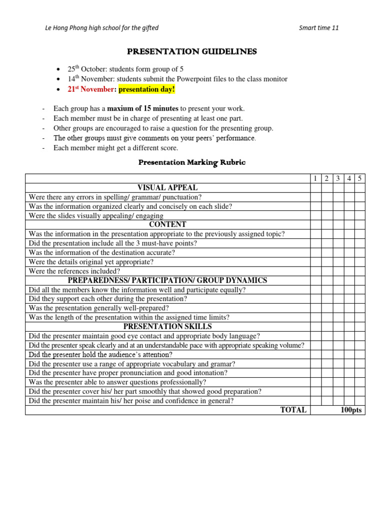 Presentation guidelines 11a download free pdf human communication