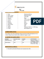 Qasim CV