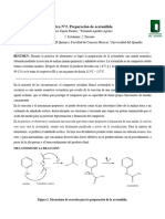 Preparacion de Acetanilida