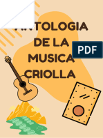 Antologia de La Musica Criolla