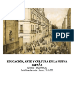 Flores Hernandez - Educacion Arte y Cultura en La Nueva España