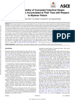 2analysis of Stability of Concealed Cataclinal Slopes With Talus Deposits Accumulated at Their Toes With Respect To Biplanar Failure